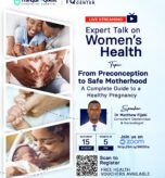 From Preconception to Safe Motherhood Join Our Expert Talk on Women’s Health