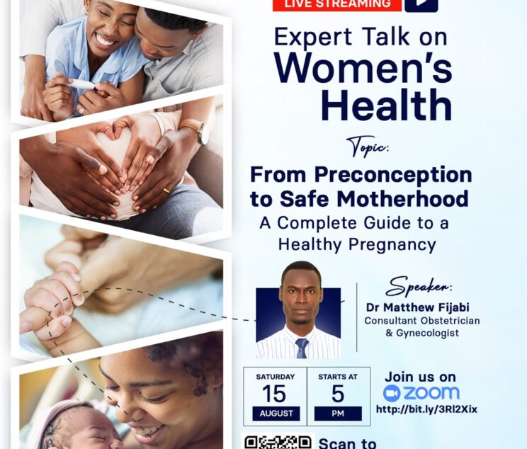 From Preconception to Safe Motherhood Join Our Expert Talk on Women’s Health